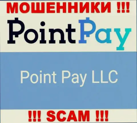 Юридическое лицо мошенников Поинт Пэй - это Point Pay LLC, информация с портала мошенников