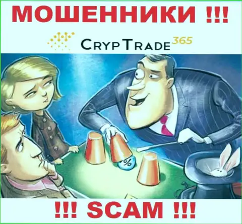 CrypTrade 365 - это ОБМАН !!! Затягивают доверчивых клиентов, а затем прикарманивают их вклады