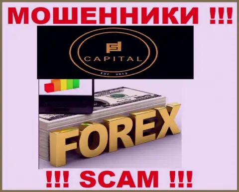 FOREX - это сфера деятельности кидал Капитал Ком СВ Инвестментс Лтд