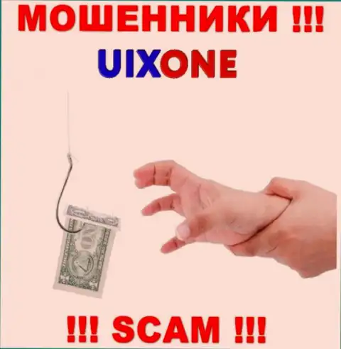 Не рекомендуем соглашаться работать с internet-ворами UixOne Com, прикарманят финансовые средства