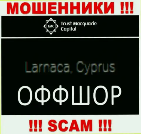 Trust M Capital зарегистрированы в офшоре, на территории - Cyprus