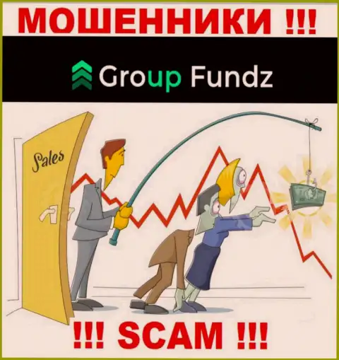 Желаете забрать обратно финансовые активы из организации GroupFundz Com, не получится, даже если покроете и налоговые сборы