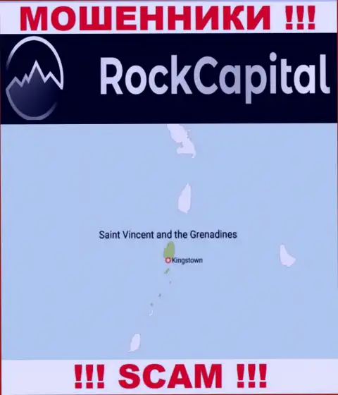 С организацией RockCapital io иметь дело ВЕСЬМА ОПАСНО - скрываются в оффшорной зоне на территории - St. Vincent and the Grenadines