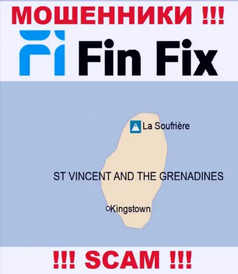 Фин Фикс пустили корни на территории St. Vincent and the Grenadines и беспрепятственно крадут денежные вложения