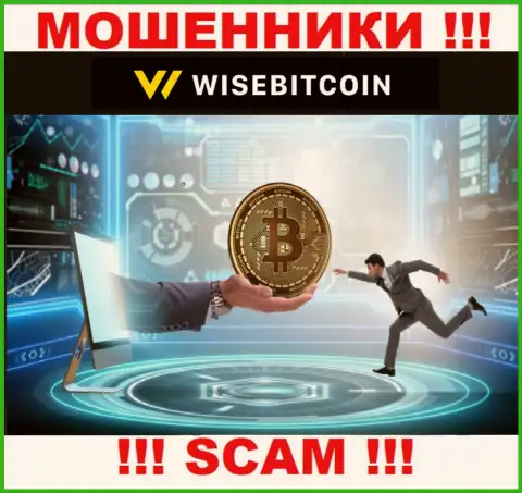 Не верьте в сказочки internet махинаторов из организации Wise Bitcoin, раскрутят на денежные средства и не заметите