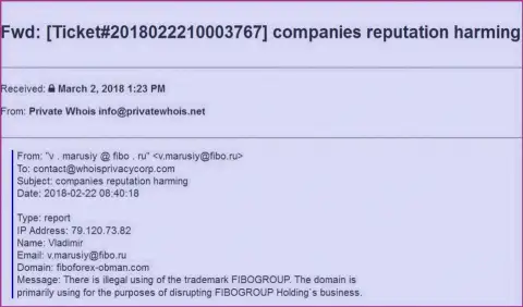 Fibo Group жалуются на сайт fiboforex-obman.com